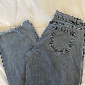White Fox Boutique Charcoal Wide Leg Jeans